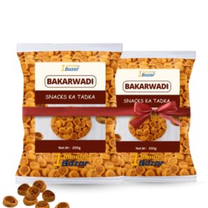 Bakarwadi Pack of 2 , 400gm