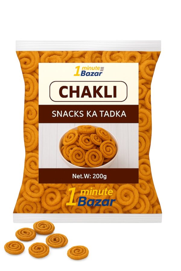 Chakli Namkeen, 200gm Pouch