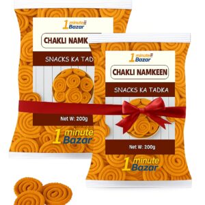 Chakli Namkeen Pack of 2 , 400gm