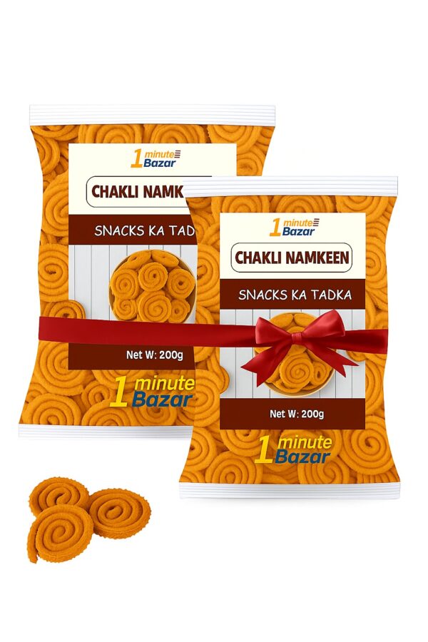 Chakli Namkeen Pack of 2 , 400gm